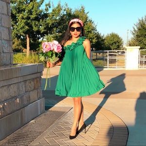 BCBGMaxazria asymmetrical party dress